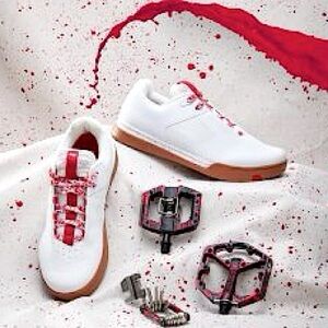 Crankbrothers Mallet Lace MTB Clip less Cycling Splatter Shoes Size 8.5